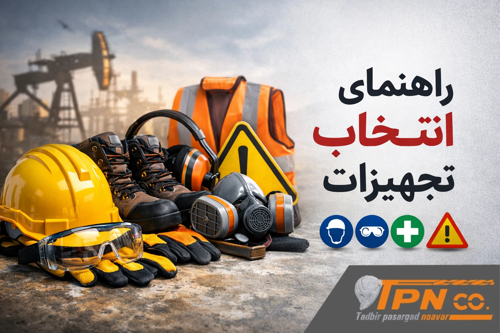 راهنمای انتخاب تجهیزات ایمنی