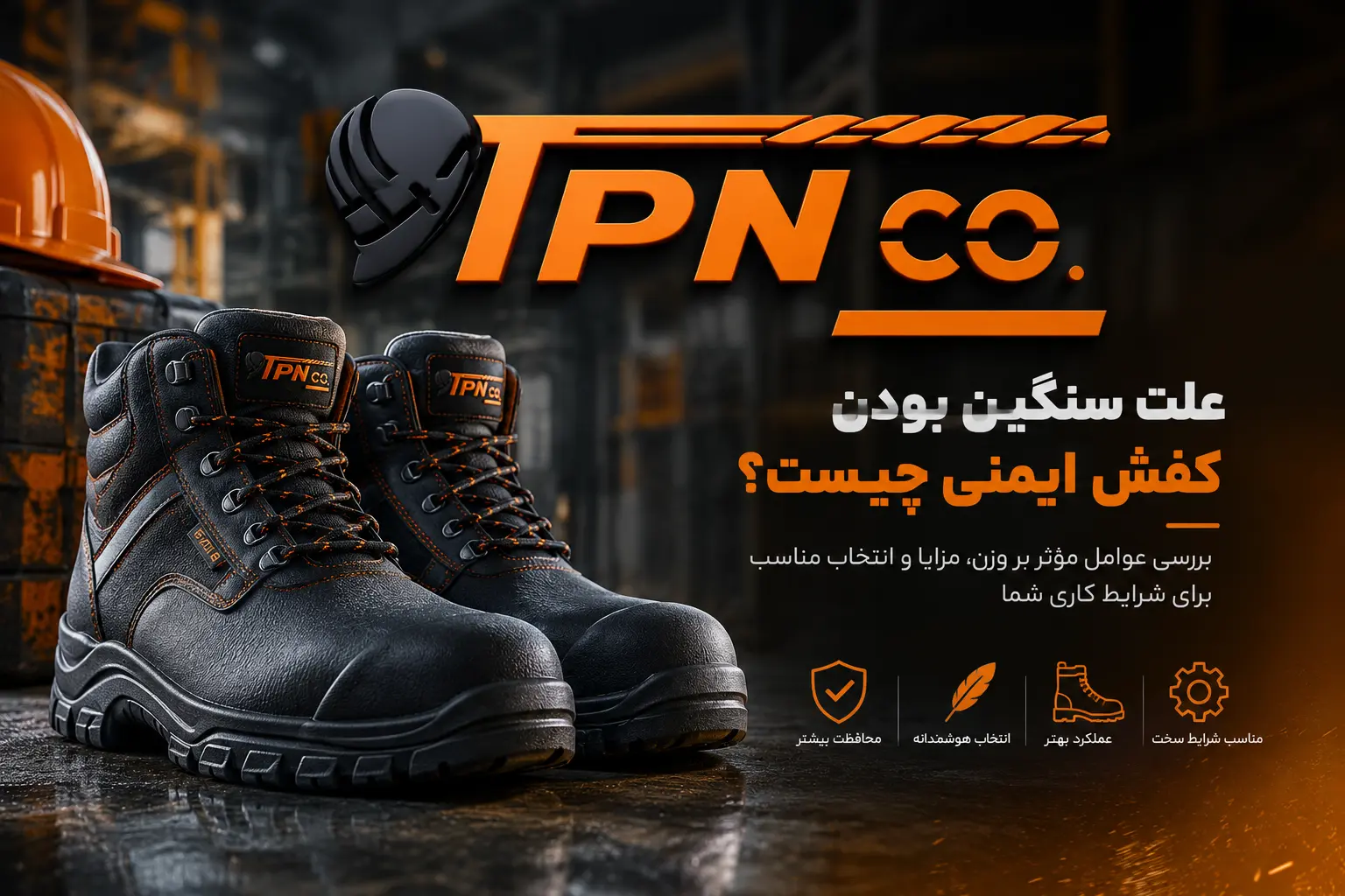 علت سنگین بودن کفش ایمنی چیست؟